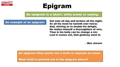 epigam|Examples of Epigrams: Famous Figures of Speech